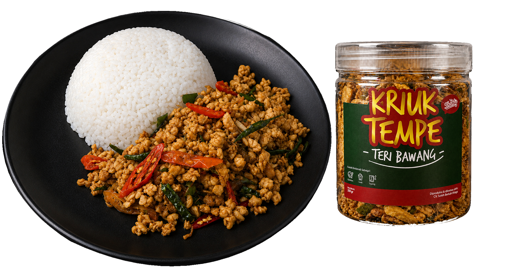 Tempe Kriuk siap saji