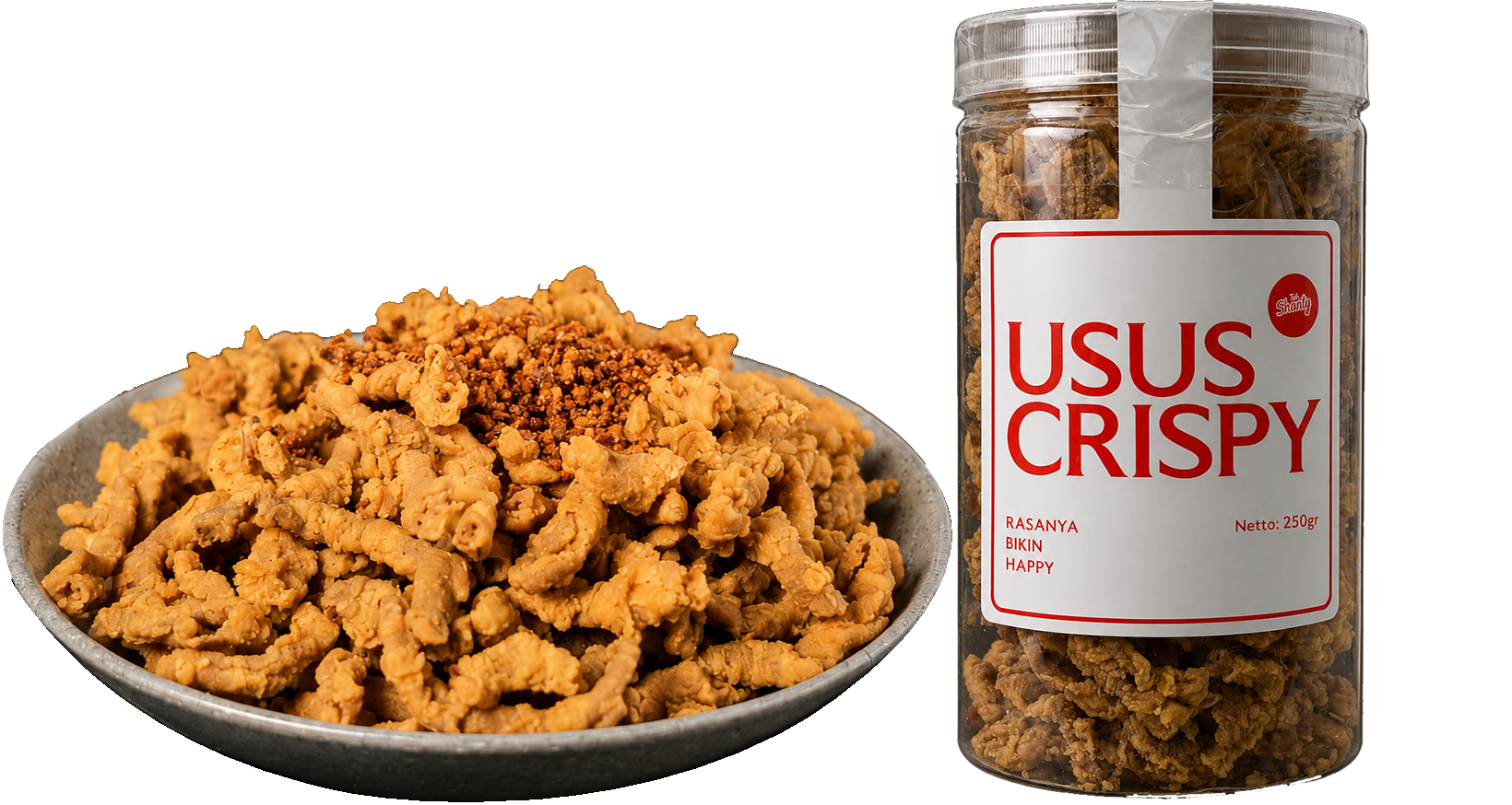 Usus Krispy siap saji